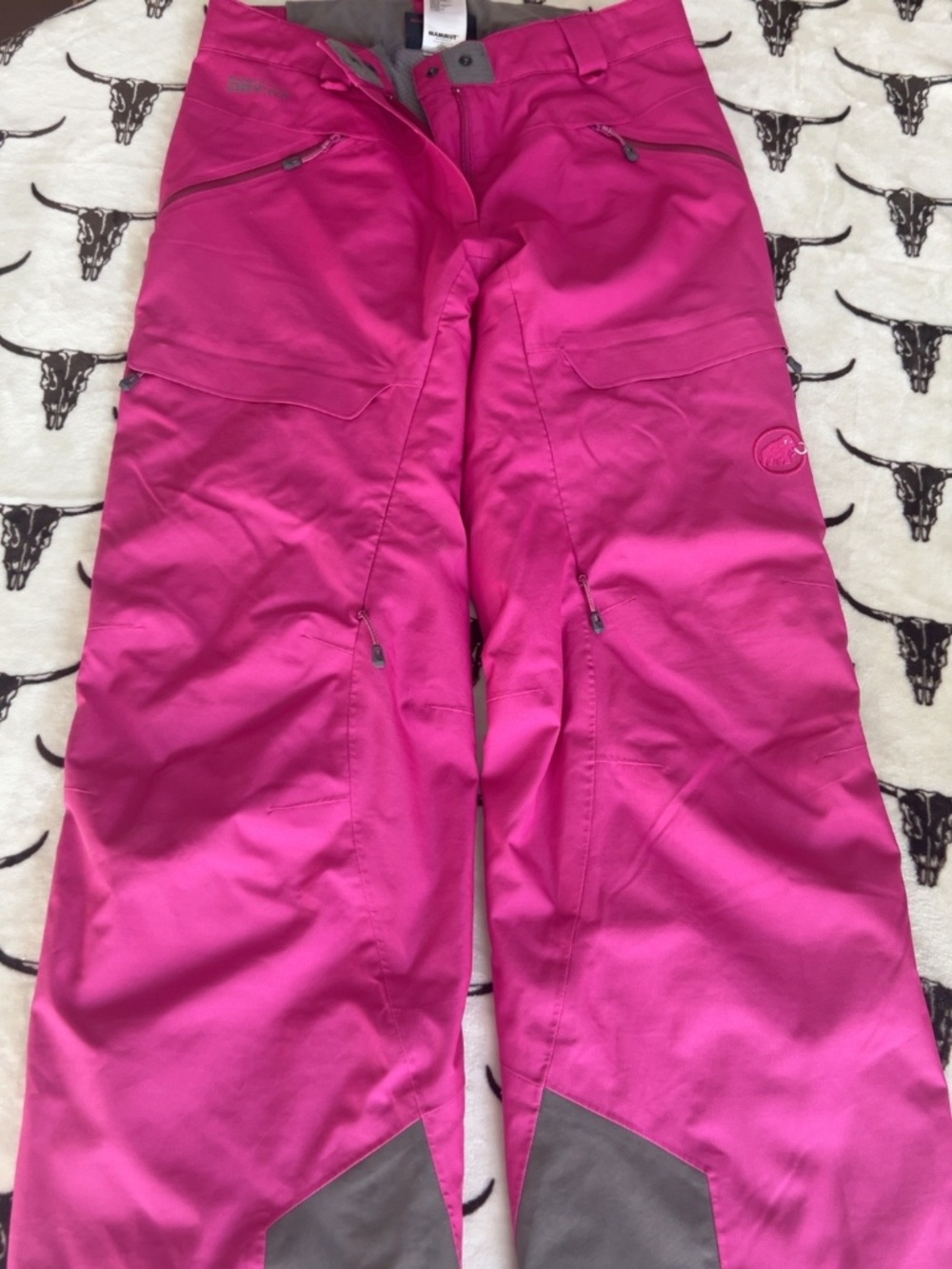 Mammut Women’s Pink DryTech Ski Snowboard Pants US 10 EU 40
